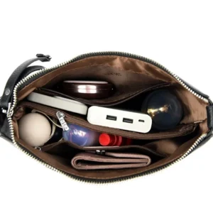 Genuine Brand Women's Soft Leather Shoulder Bags Luxury Designer Crossbody Bags Ladies Casual Tote Bag Messenger Commuting Sac