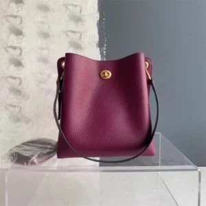 New Cowhide Genuine Leather Handbag Fashion Office Ladies Elegant Single Shoulder Crossbody Bag Women Large Capacity Bucket Bags