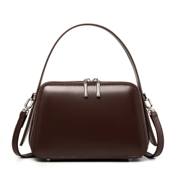 YANATARI underarm cowhide Genuine leather handbags women vintage shoulder bag female crossbody bags luxury high quality 2025 - Image 3