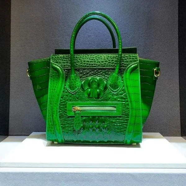 Luxury Designer Brand New Cowhide Crocodile Handbag Women's Fashion Trend Crossbody Bag Hot Sale Bolsos De Mujer Free Shipping - Image 2