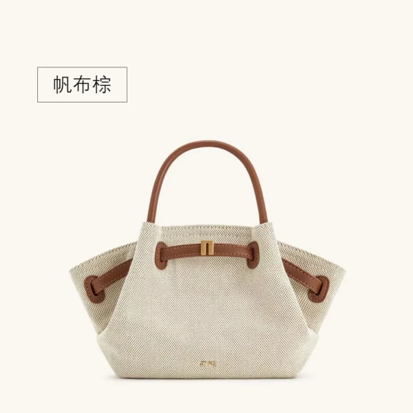 Canvas Dumpling Bun 2025 New Hana Size Women's Single Cross Shoulder Handbag сумка женская Ladies Bag Wallet брендовые сумки - Image 5