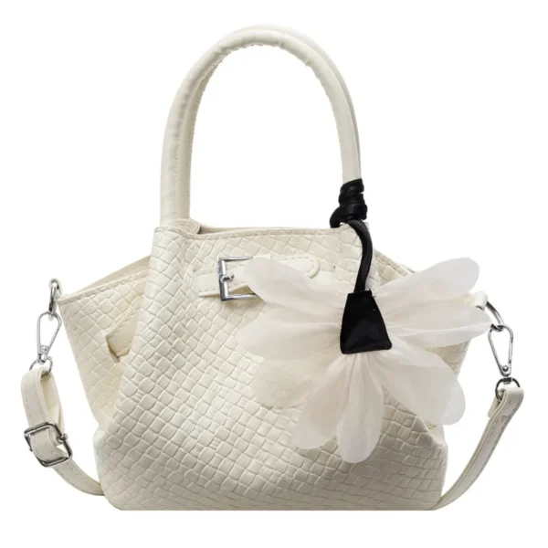 2025 Textured Crossbody Bag, Bottega-Inspired Ruched Tote with Detachable Strap & RFID, Work To Weekend Shoulder Bag for Women - Image 4