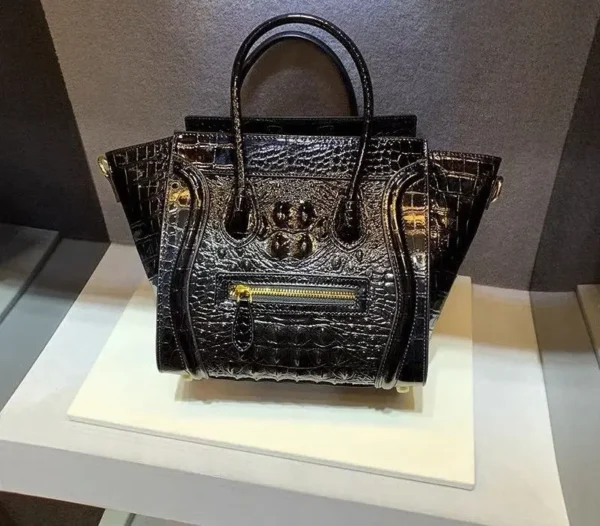 Luxury Designer Brand New Cowhide Crocodile Handbag Women's Fashion Trend Crossbody Bag Hot Sale Bolsos De Mujer Free Shipping - Image 4