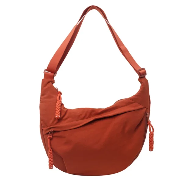 Nylon Fabric Shoulder Bag New High Capacity Women's Crossbody Messenger Bag Leisure Versatile Shoulder Hobos Bag - Image 5
