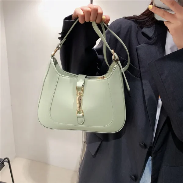Top Quality Luxury Brand Purses and Handbags Designer Leather Shoulder Crossbody Bags for Women Dual Straps Underarm Sac A Main - Image 7
