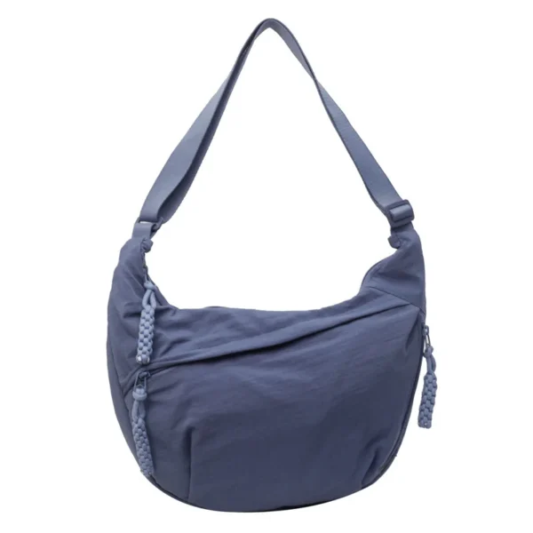 Nylon Fabric Shoulder Bag New High Capacity Women's Crossbody Messenger Bag Leisure Versatile Shoulder Hobos Bag - Image 8