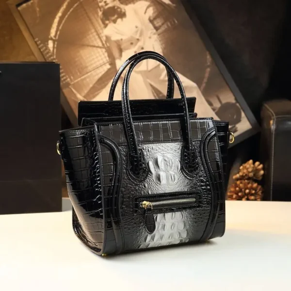 Luxury Designer Brand New Cowhide Crocodile Handbag Women's Fashion Trend Crossbody Bag Hot Sale Bolsos De Mujer Free Shipping - Image 6