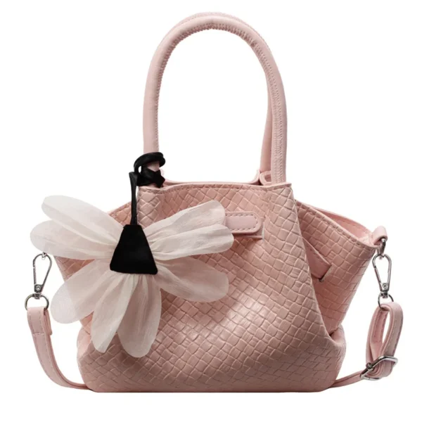 2025 Textured Crossbody Bag, Bottega-Inspired Ruched Tote with Detachable Strap & RFID, Work To Weekend Shoulder Bag for Women - Image 10