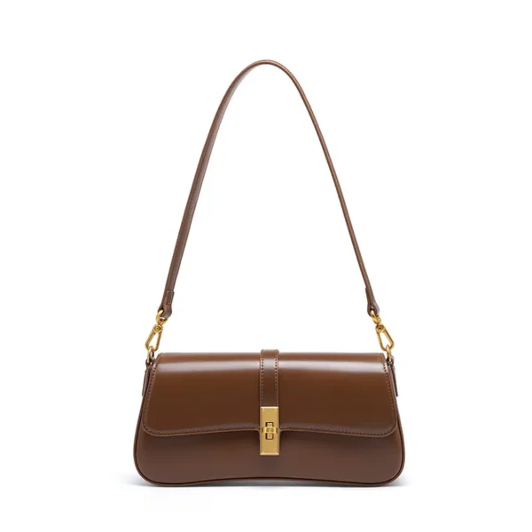 Cowhide Women's Shoulder Bag Luxury Designer Genuine Leather Women Crossbody Square Bags High Quality Fashion Female Handbag - Image 8