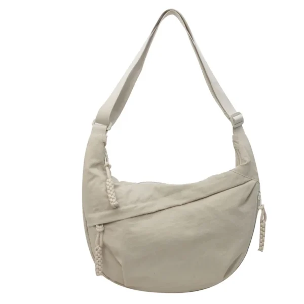 Nylon Fabric Shoulder Bag New High Capacity Women's Crossbody Messenger Bag Leisure Versatile Shoulder Hobos Bag - Image 11